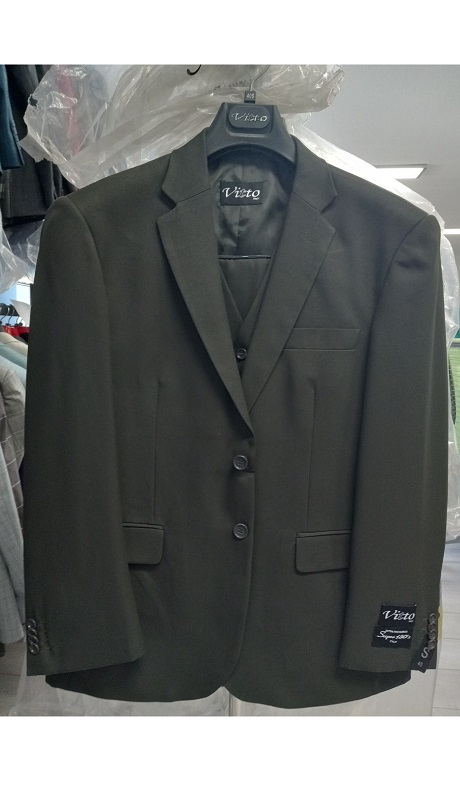 Vitto Mens Suit M156-01-BLK